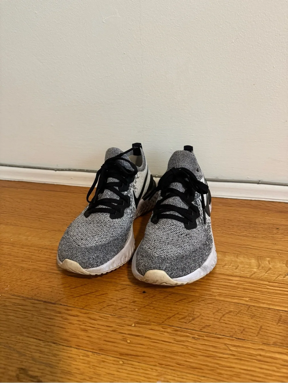Nike React Infinity Run Flyknit. Grey and Black - Picture 2 of 4